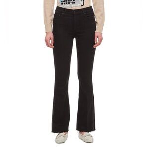 MOTHER Classic Black Flare Jeans